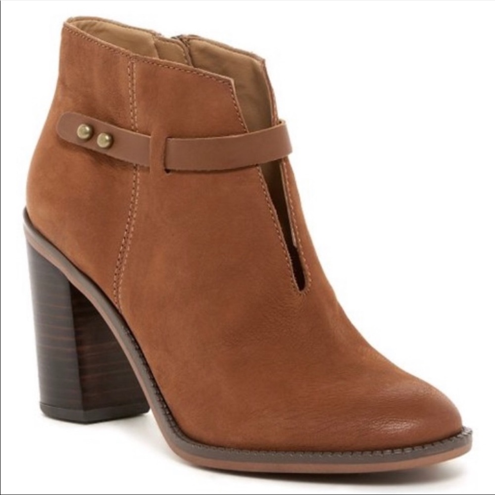 Brown Leather Ankle Boots